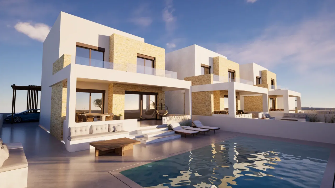 Newly Built Three-Bedroom Villa for Sale in Kalathos Rhodes, Rhodes