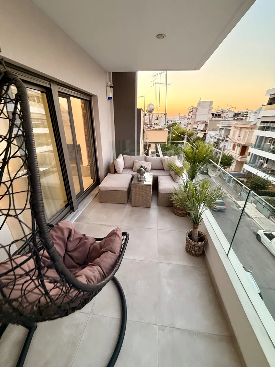 Three-Bedroom Contemporary Apartment for Sale in Moschato, Athens