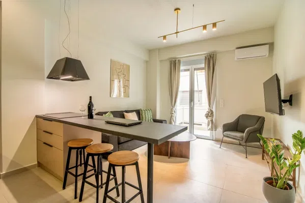 53 m² Renovated Two-Bedroom Apartment for Sale in Kypseli, Athens Center