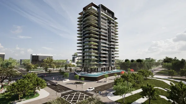91 m² Apartment with One Bedrooms for Sale in Dubai, UAE with Swimming pool — photo 2