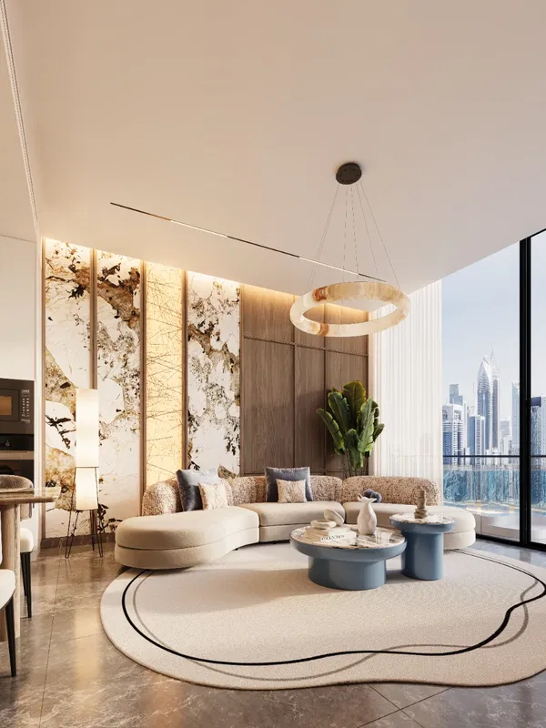 Sea-View 63 m² Apartment with One Bedrooms for Sale in Dubai, UAE — photo 3