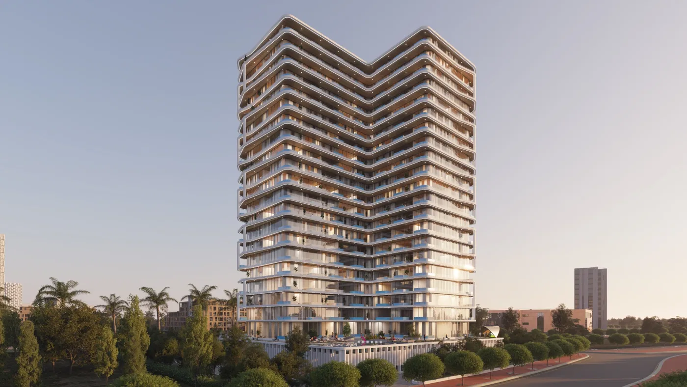 55 m² Apartment with One Bedrooms for Sale in Dubai, UAE with Swimming pool