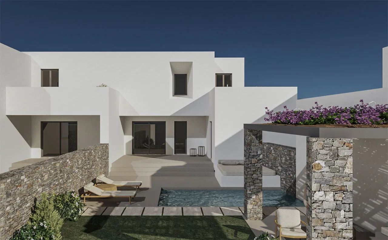 164 m² Sea-View Four-Bedroom Villa for Sale in Paros, Cyclades