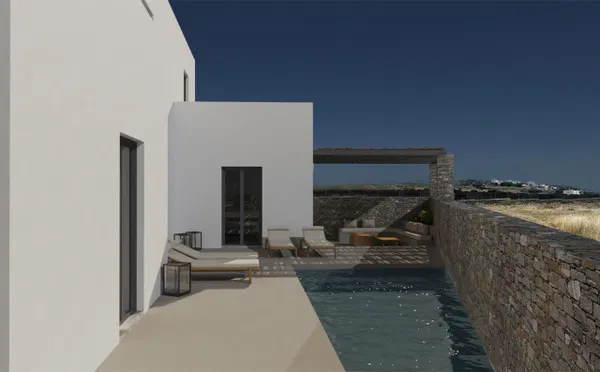 Sea View Two-Bedroom Villa for Sale in Paros, Cyclades