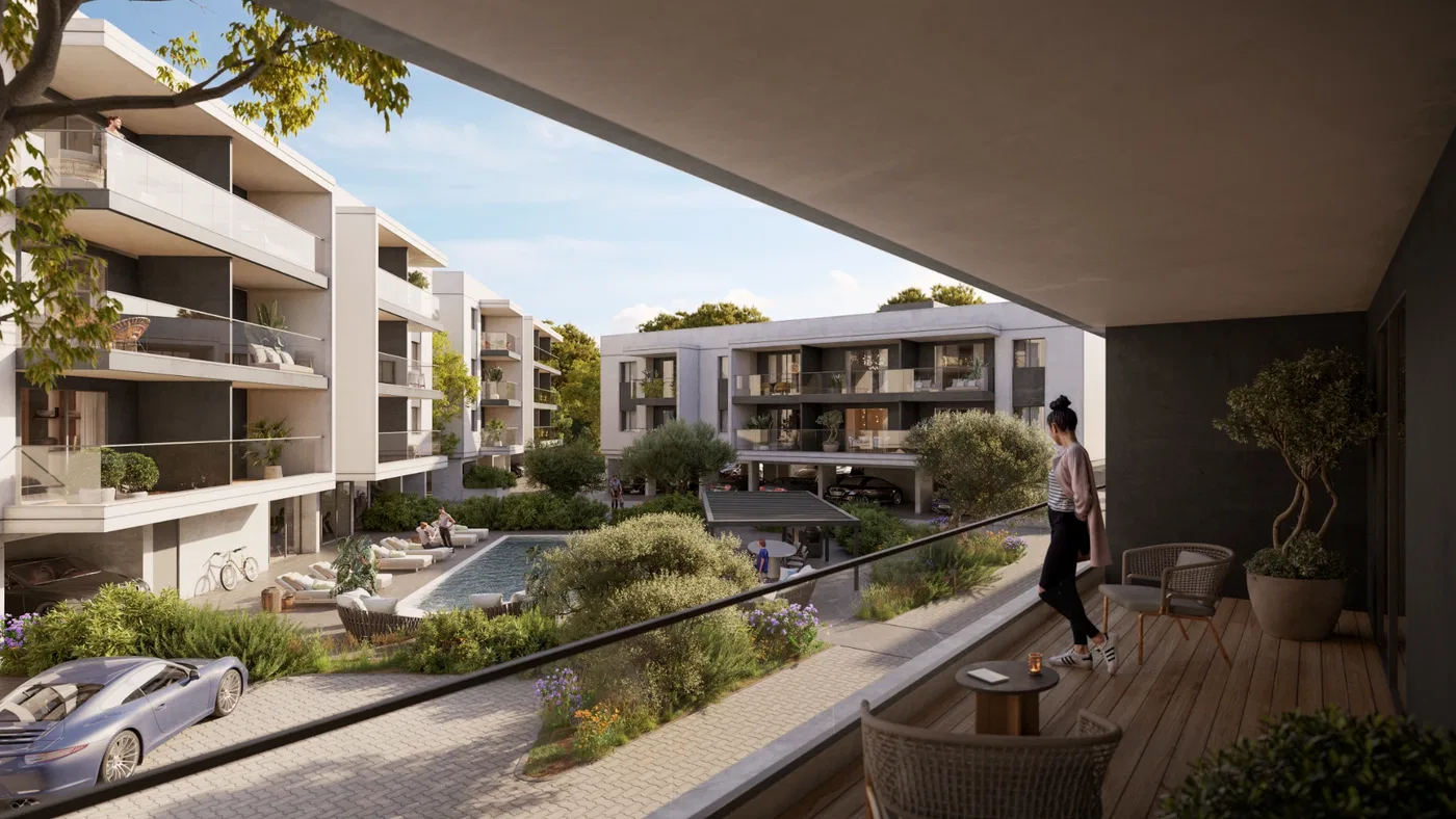 Newly Built Apartment with One Bedrooms for Sale in Limassol, Cyprus