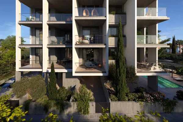 Contemporary 123 m² Apartment with Three Bedrooms for Sale in Limassol, Cyprus