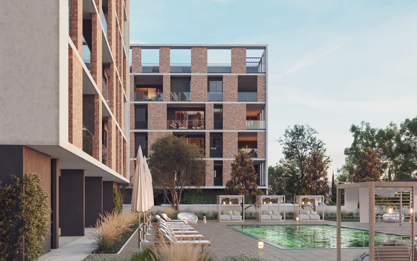 54 m² One-Bedroom Apartment for Sale in Limassol, Cyprus