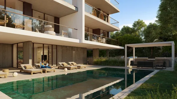 Contemporary 47 m² Apartment with One Bedrooms for Sale in Limassol, Cyprus