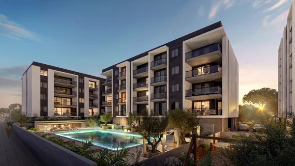 52 m² Newly Built One-Bedroom Apartment for Sale in Limassol, Cyprus