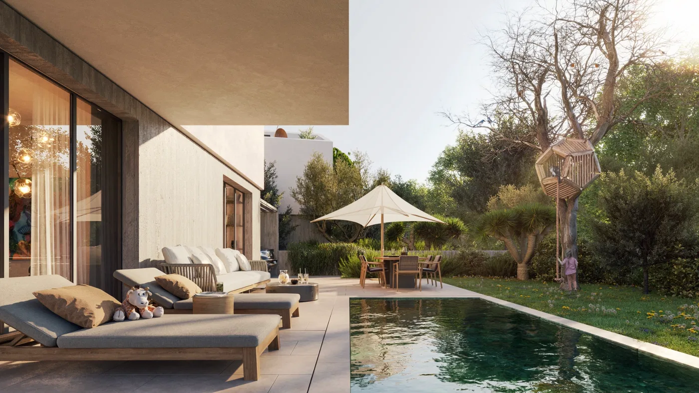 Three-Bedroom Contemporary Villa for Sale in Larnaca, Cyprus