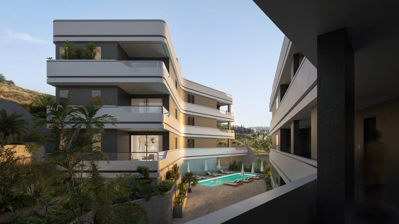 57 m² Sea-View One-Bedroom Apartment for Sale in Limassol, Cyprus