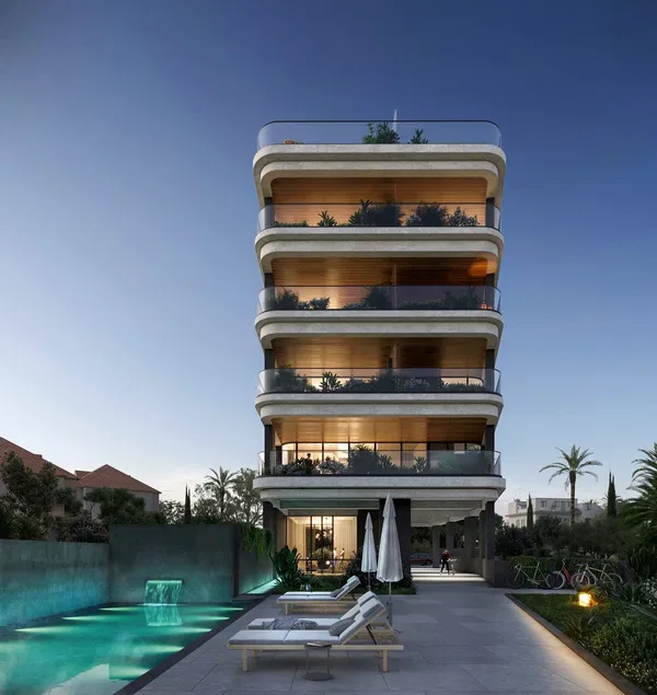 Sea-View 235 m² Apartment with Four Bedrooms for Sale in Limassol, Cyprus