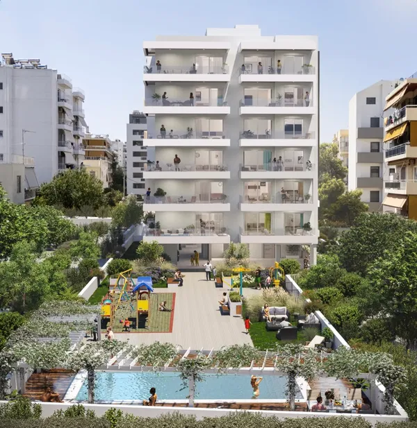 Contemporary 45 m² Apartment with One Bedrooms for Sale in Palaio Faliro, Athens Southern suburbs