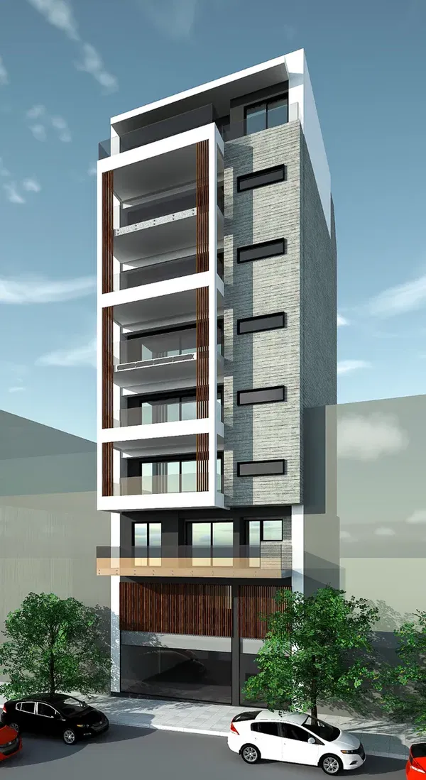 100 m² Modern Two-Bedroom Apartment for Sale in Neos Kosmos, Athens Center