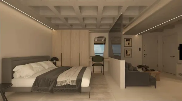 44 m² One-Bedroom Apartment for Sale in Piraeus — photo 3
