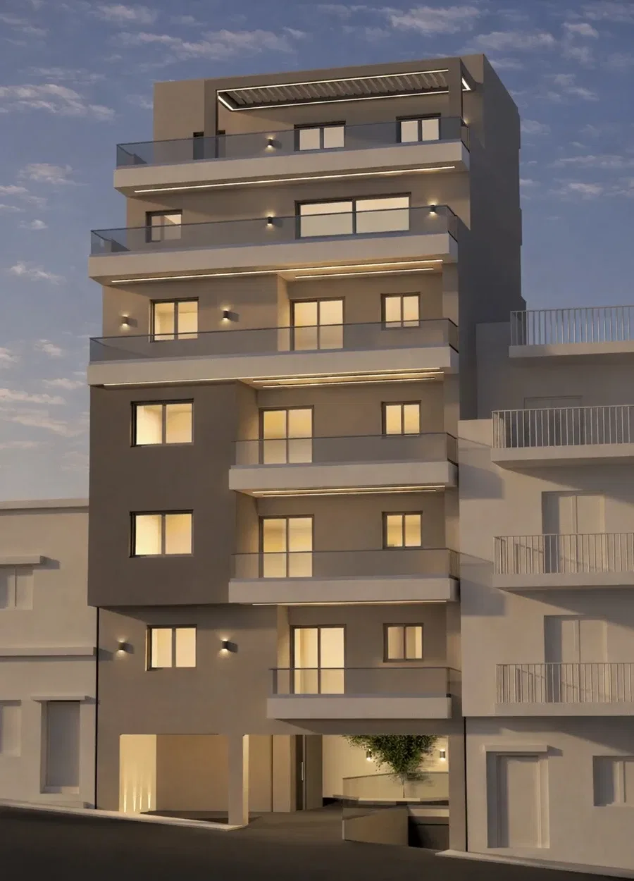 Newly Built Two-Bedroom Apartment for Sale in Piraeus