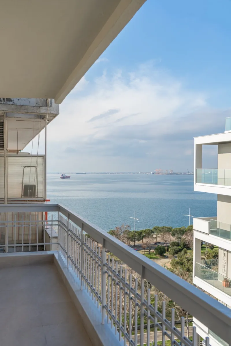 Three-Bedroom Sea-View Apartment for Sale in Nea Paralia Thessaloniki, Thessaloniki