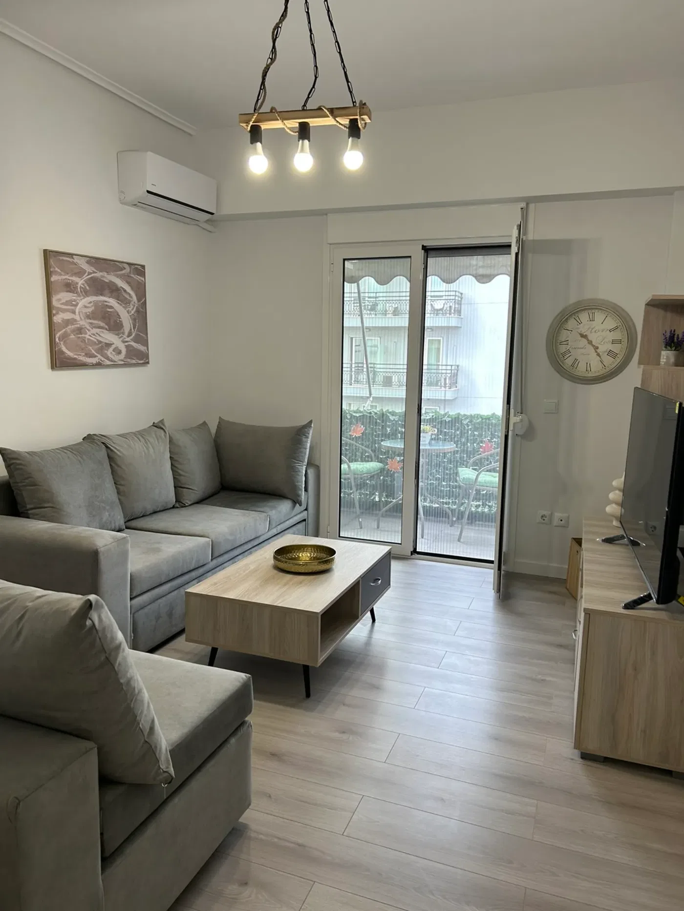 Renovated One-Bedroom Apartment for Sale in Gazi - Metaxourgio - Votanikos, Athens Center with Air conditioning