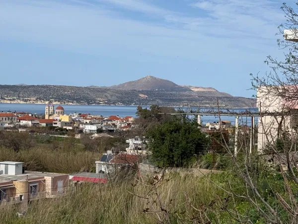 Sea-View 1,203 m² Plot of Land for Sale in Kalyves, Apokoronas