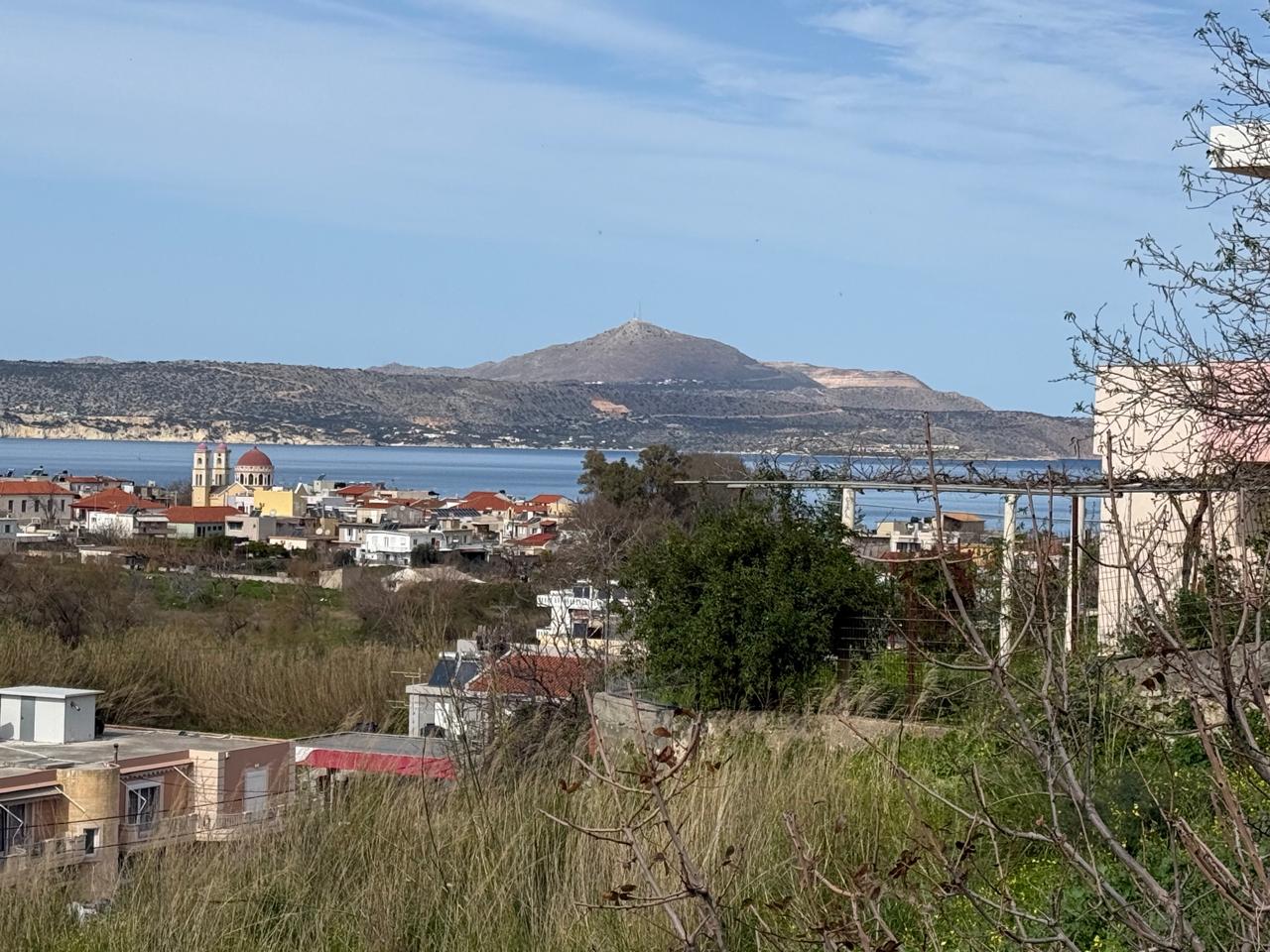 Sea-View 1,203 m² Plot of Land for Sale in Kalyves, Apokoronas