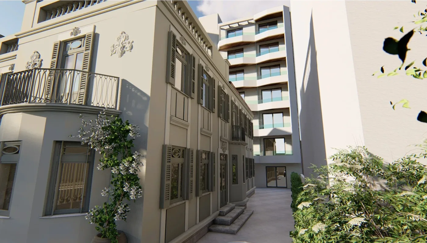 33 m² Apartment with One Bedrooms for Sale in Neo Faliro, Piraeus with Balcony