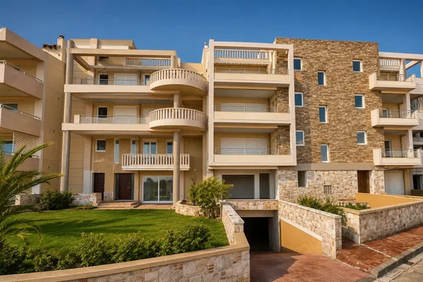 Sea-View 83 m² Apartment with Two Bedrooms for Sale in Lavrio, Attica