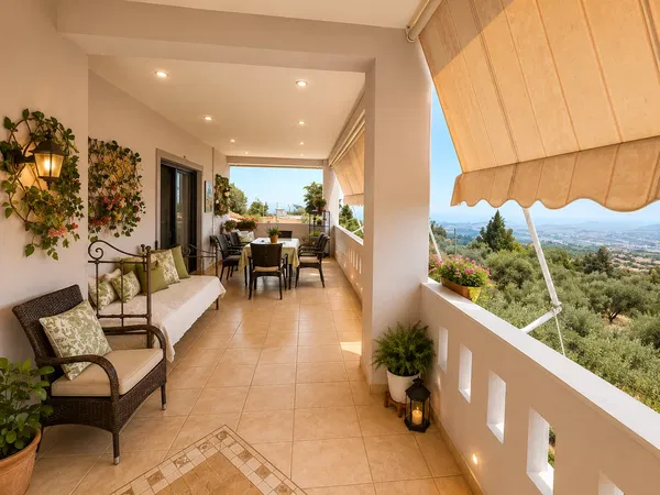 Three-Bedroom Sea View Villa for Sale in Melidoni, Apokoronas — photo 5