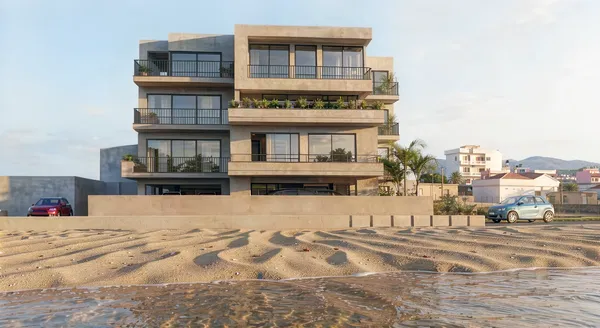 Sea-View 85 m² Apartment with Two Bedrooms for Sale in kastelli kissamos, Kissamos