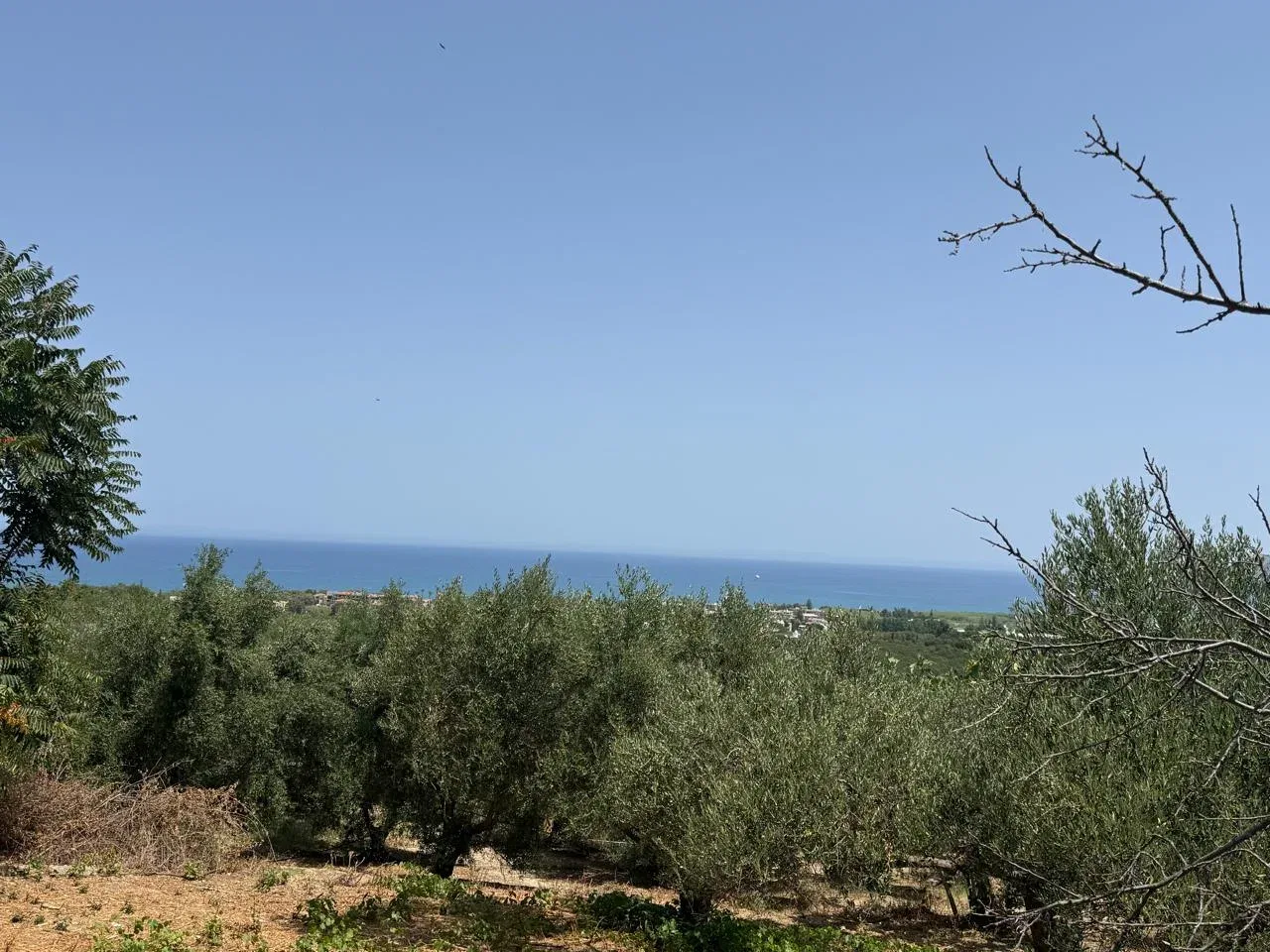 Sea-View 328 m² Plot for Sale in Modi, Platanias