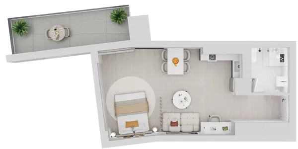 48 m² One-Bedroom Apartment for Sale in Kerameikos, Athens Center — photo 3
