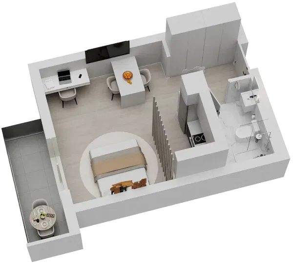 35 m² One-Bedroom Apartment for Sale in Kerameikos, Athens Center — photo 3