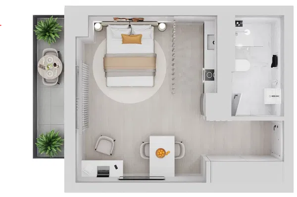 One-Bedroom Contemporary Apartment for Sale in Kerameikos, Athens Center — photo 3