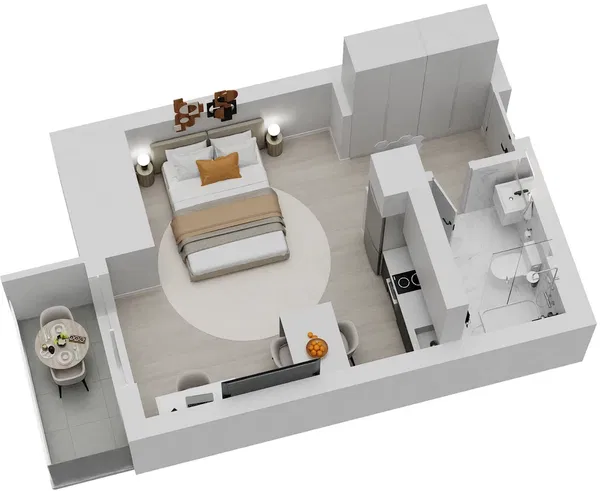 34 m² Apartment with One Bedrooms for Sale in Kerameikos, Athens Center — photo 3