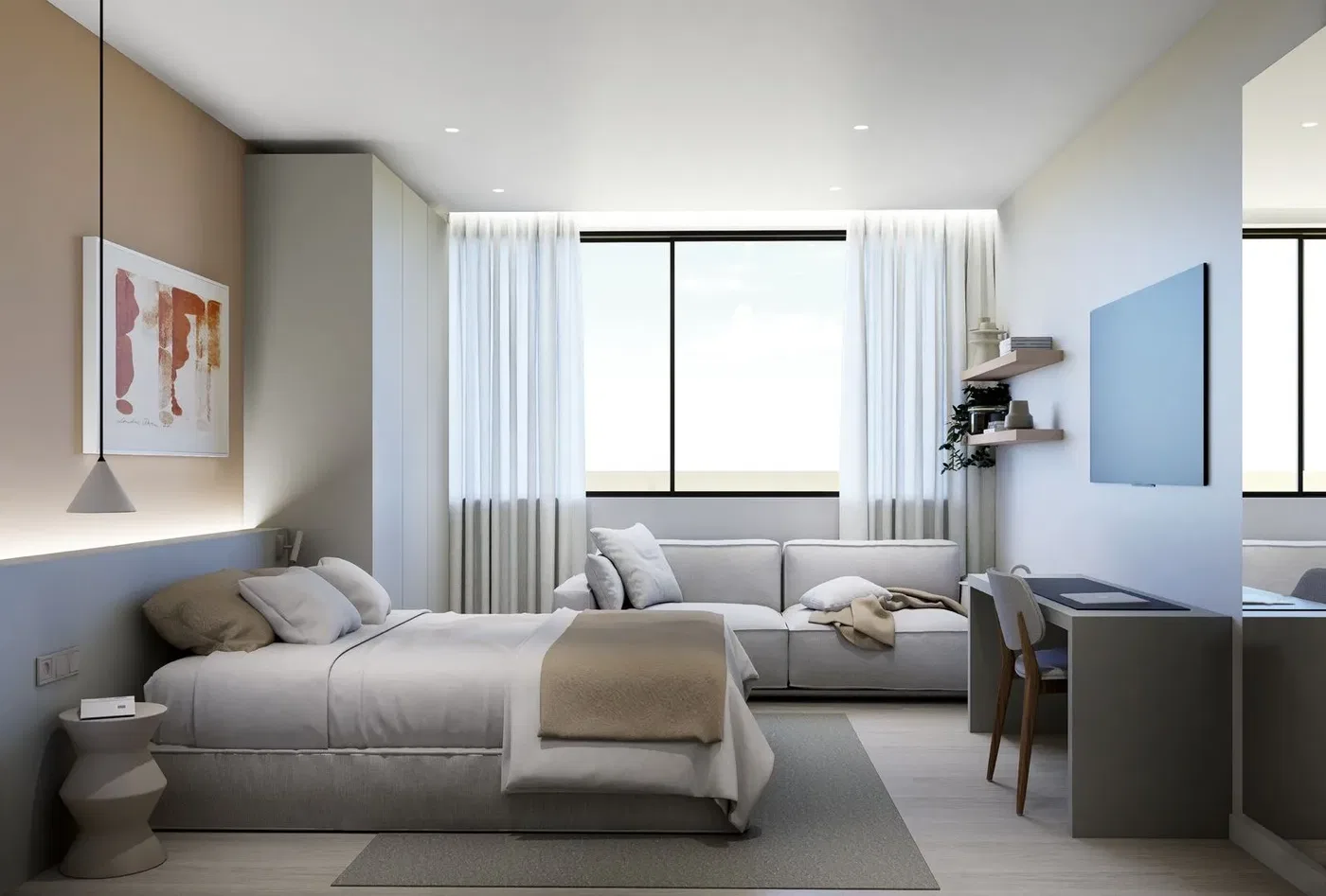 28 m² Renovated One-Bedroom Apartment for Sale in Piraeus