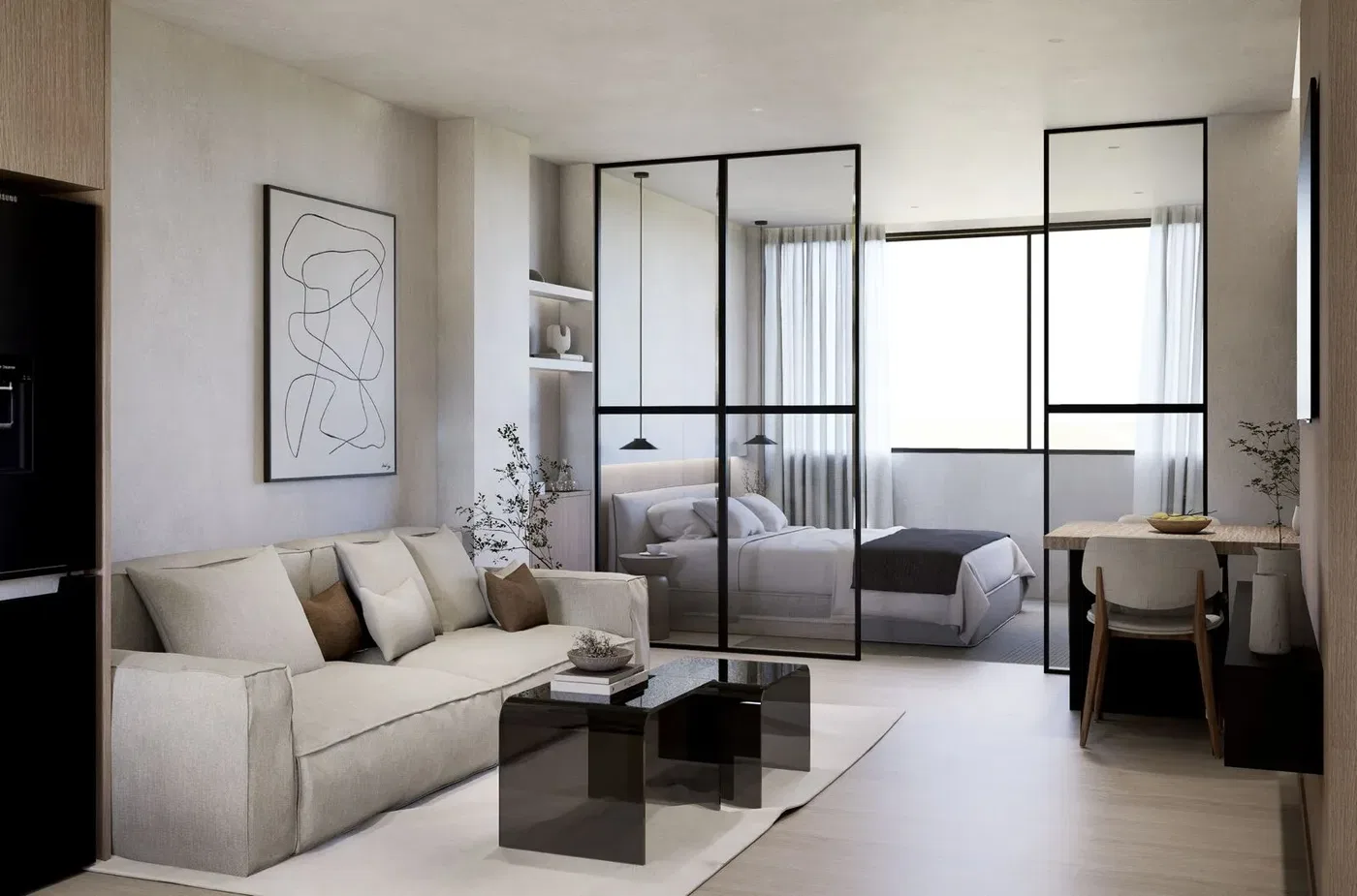 45 m² One-Bedroom Renovated Apartment for Sale in Piraeus