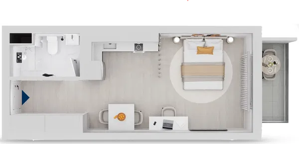 36 m² Apartment with One Bedrooms for Sale in Kerameikos, Athens Center — photo 3