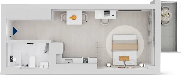 Contemporary 36 m² Apartment with One Bedrooms for Sale in Kerameikos, Athens Center — photo 3