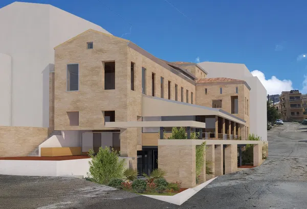 Sea-View Building for Sale in Tampakaria, Chania