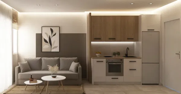 35 m² Apartment with One Bedrooms for Sale in Triandria Thessaloniki, Thessaloniki — photo 2