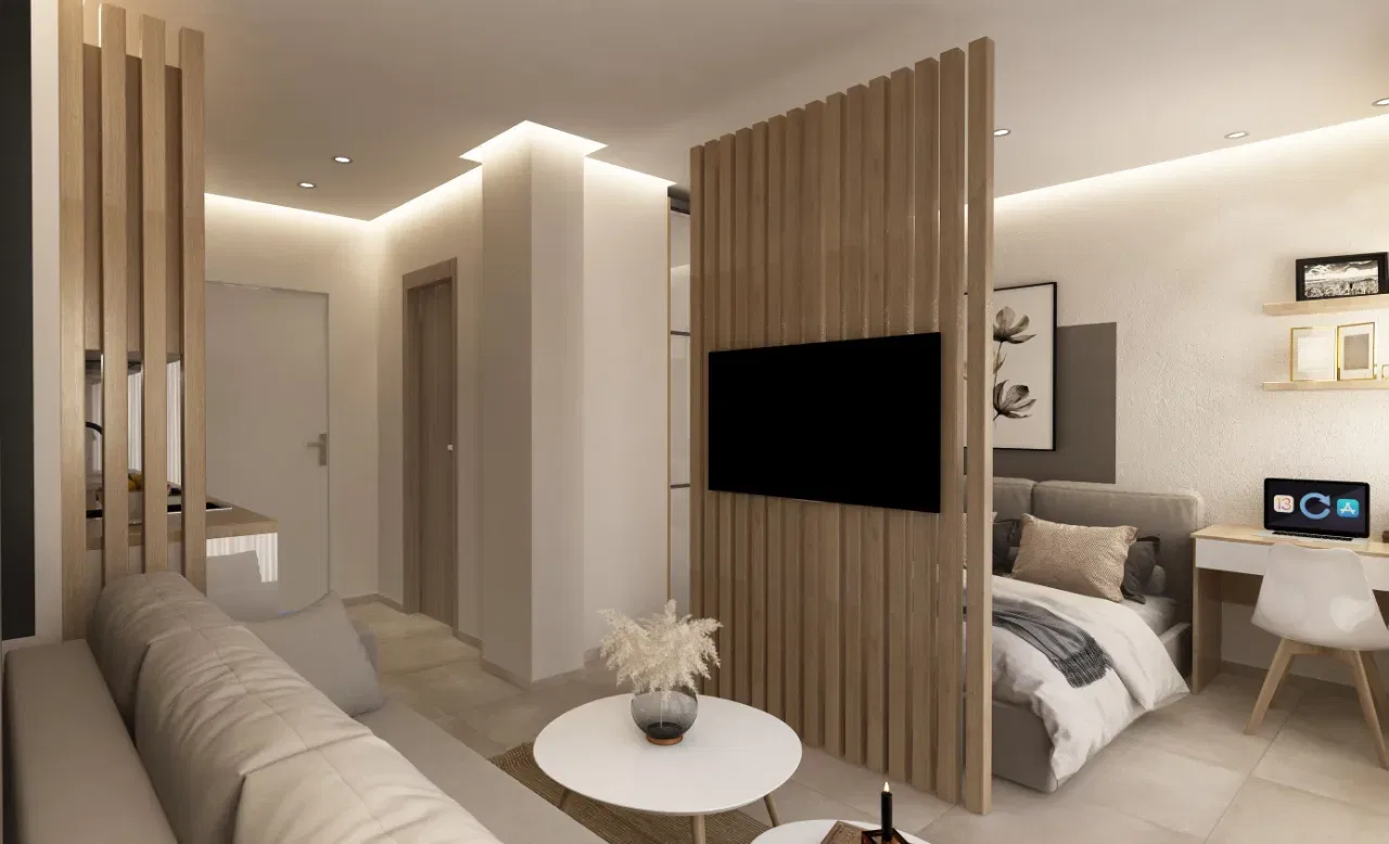 35 m² Apartment with One Bedrooms for Sale in Triandria Thessaloniki, Thessaloniki