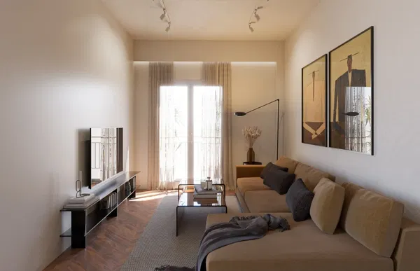 68 m² Renovated Two-Bedroom Apartment for Sale in Pagrati, Athens Center — photo 2