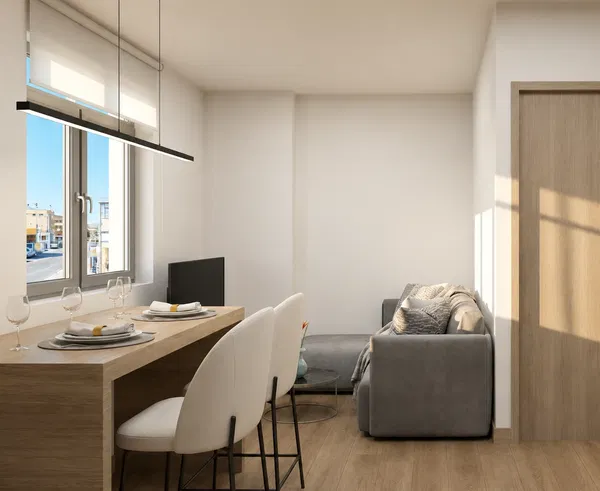 59 m² Two-Bedroom Apartment for Sale in Neos Kosmos, Athens Center — photo 4