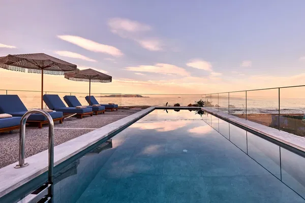 Sea-View 450 m² Villa with Seven Bedrooms for Sale in Kokkini Chani, Hersonissos
