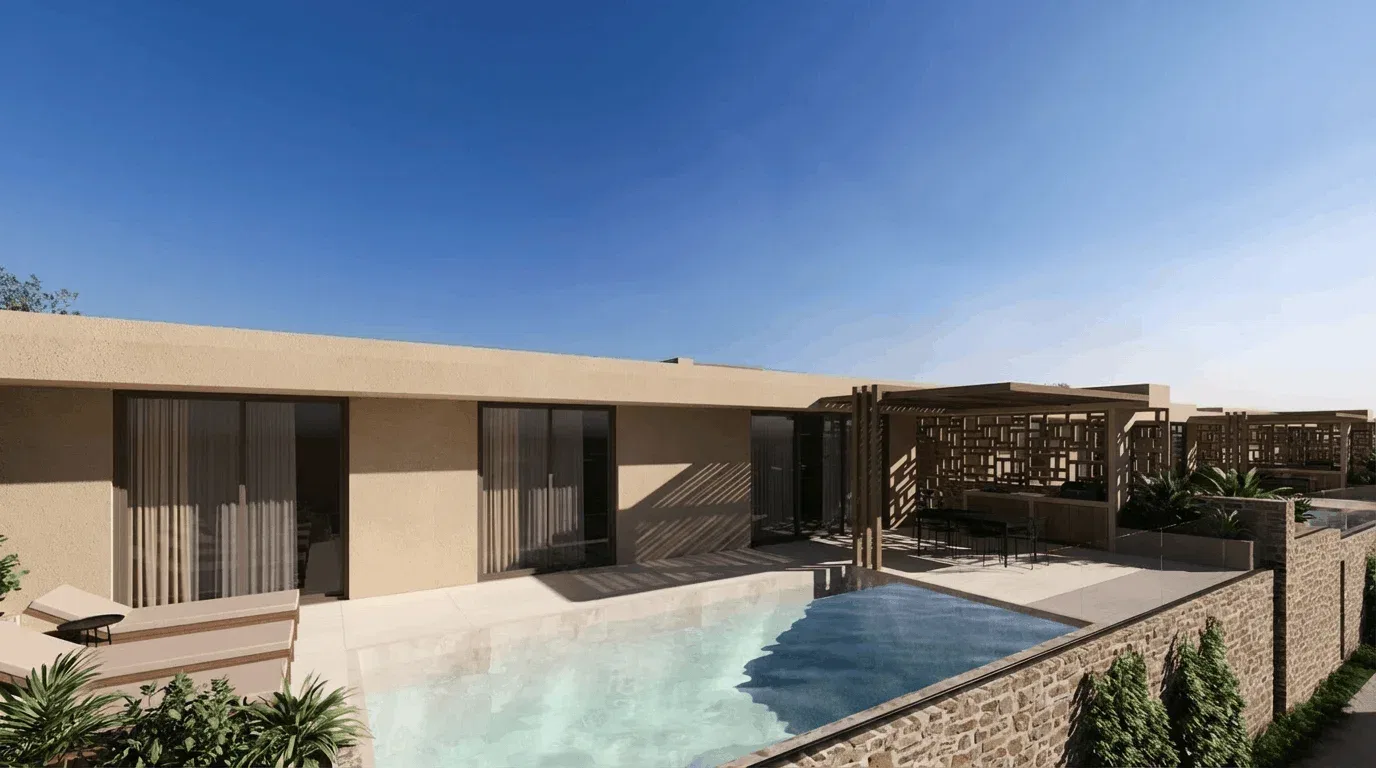 Sea View 94 m² Villa with Two Bedrooms for Sale in Kefalas, Apokoronas