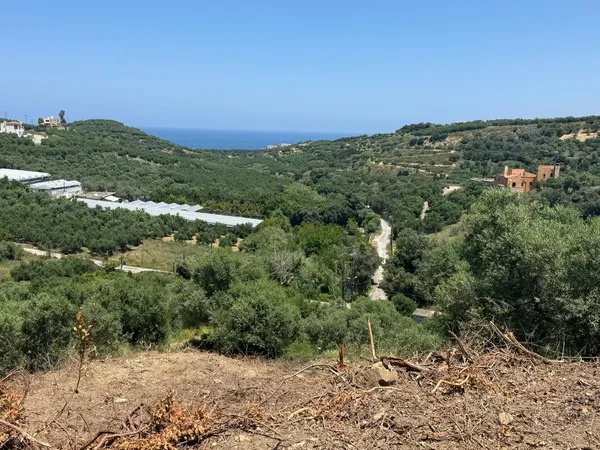 Sea-View 9,800 m² Land for Sale in Stalos, Chania — photo 4