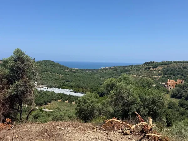 Sea-View 9,800 m² Land for Sale in Stalos, Chania — photo 3