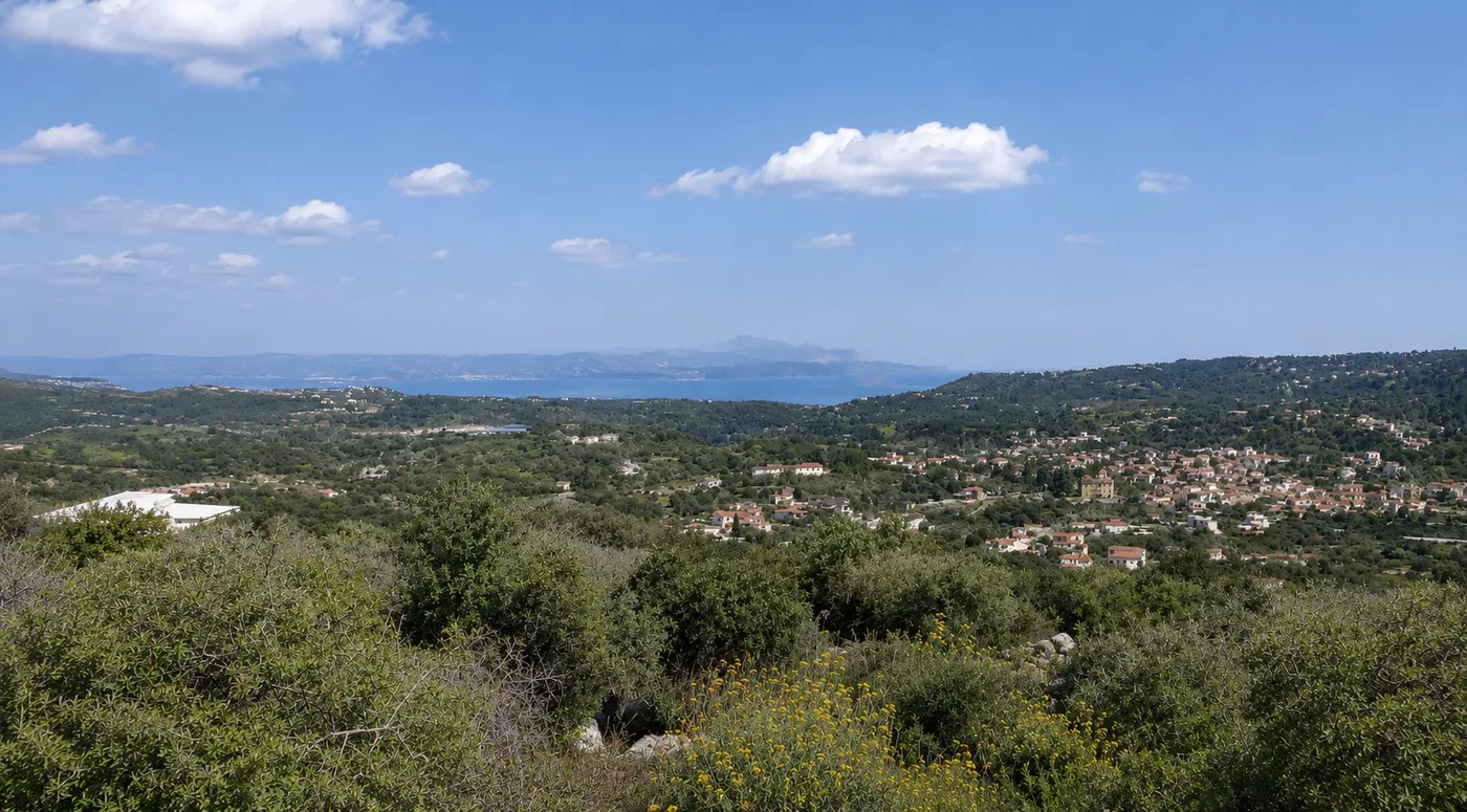 Sea-View 8,200 m² Plot for Sale in Gavalochori, Apokoronas