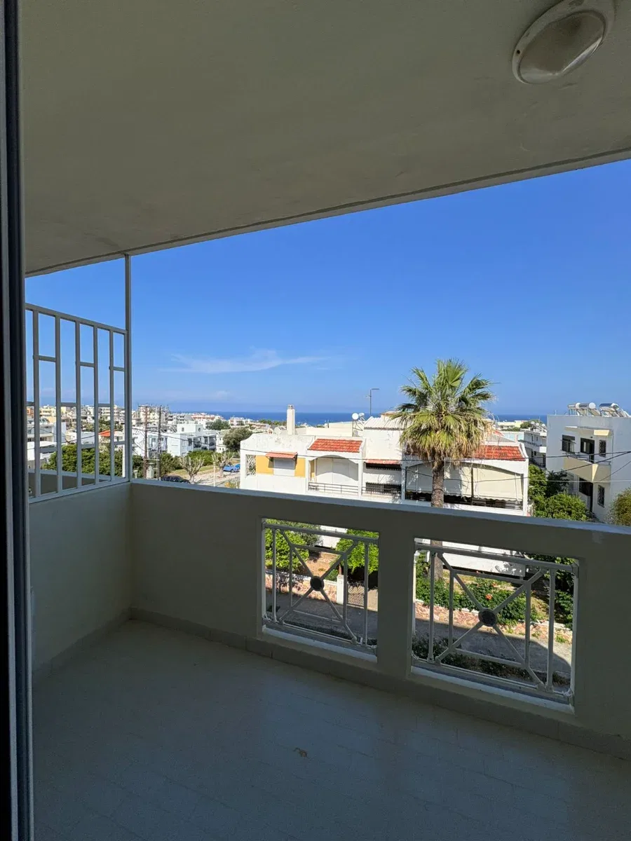100 m² Sea View Three-Bedroom Apartment for Sale in Rhodes, Dodecanese Islands