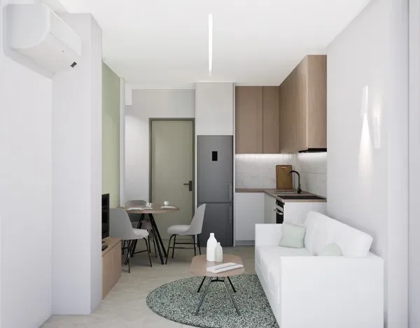 Renovated 41 m² Apartment with One Bedrooms for Sale in Thessaloniki
