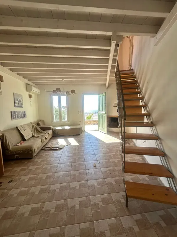Sea View 85 m² Villa with Two Bedrooms for Sale in Tinos, Cyclades — photo 4